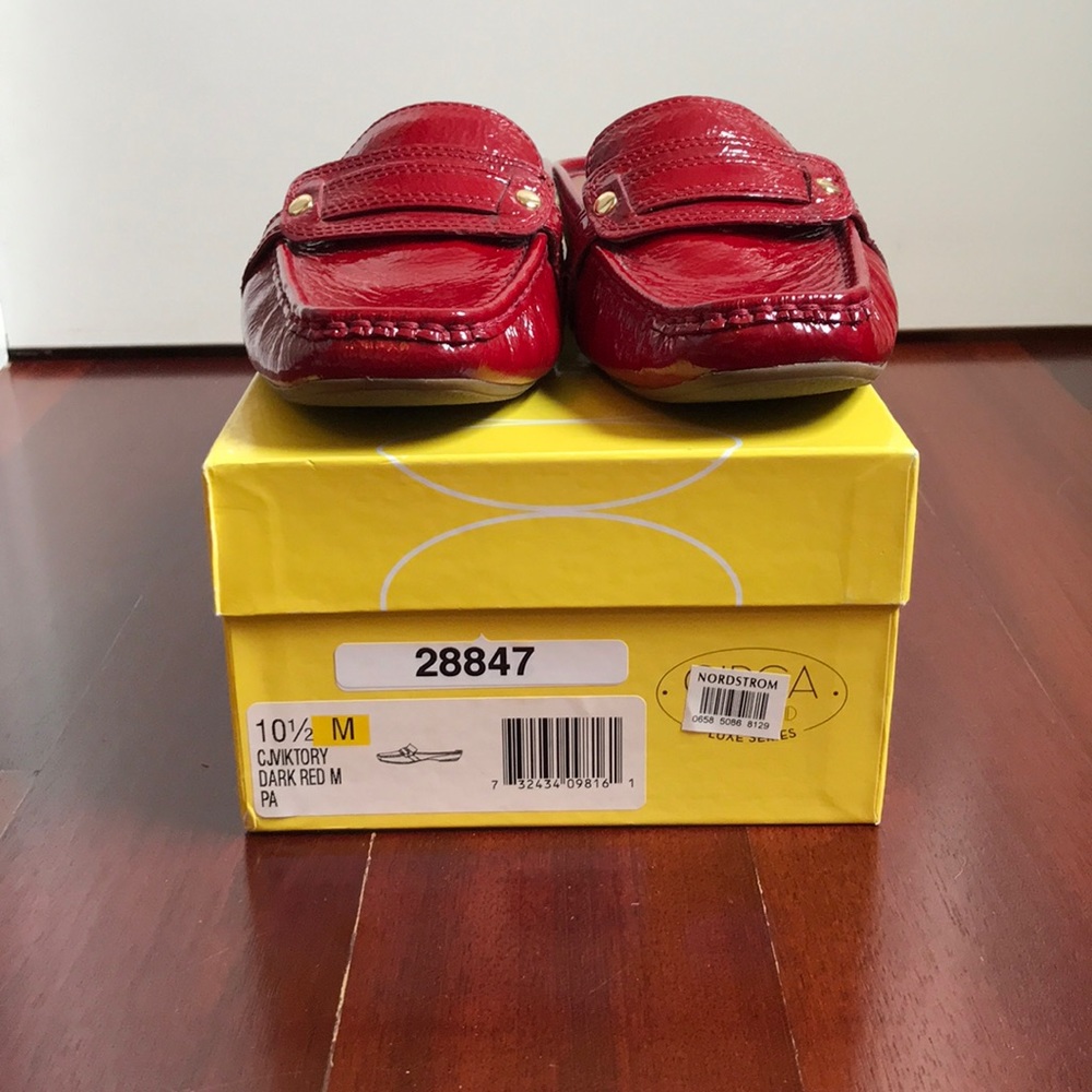 Circa Joan & David red mules